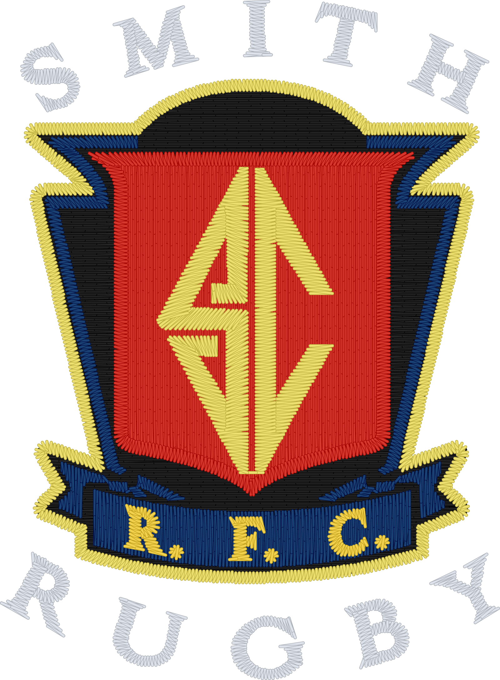 Rugby Imports Smith College RFC Embroidery