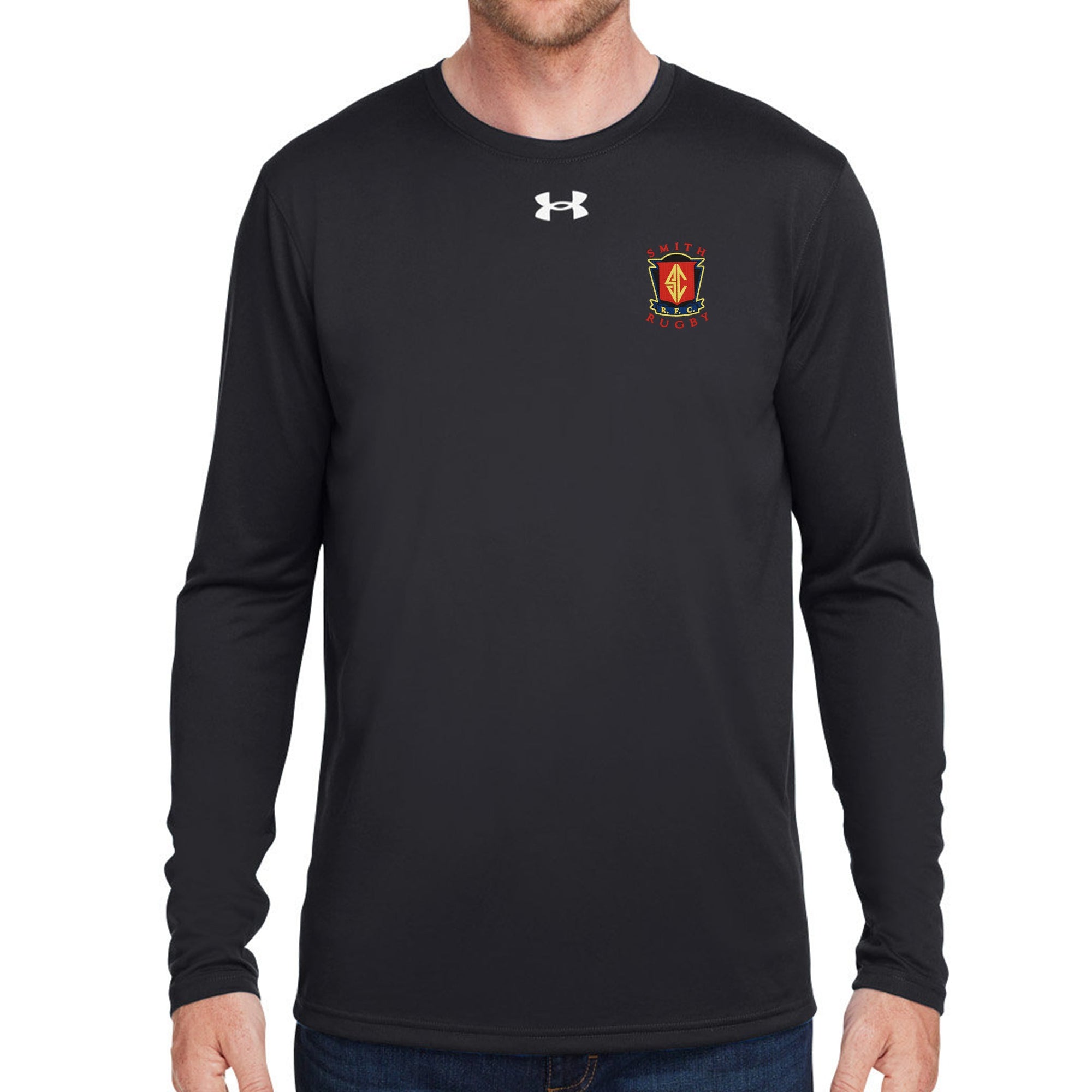 Rugby Imports Smith College RFC UA Team Tech LS T-Shirt