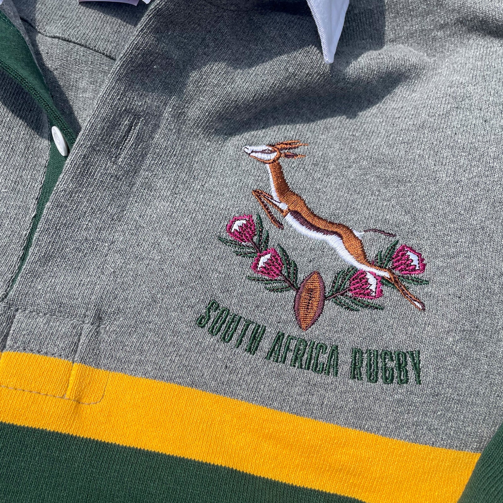 Rugby Imports South Africa Oxford Stripe Rugby Jersey
