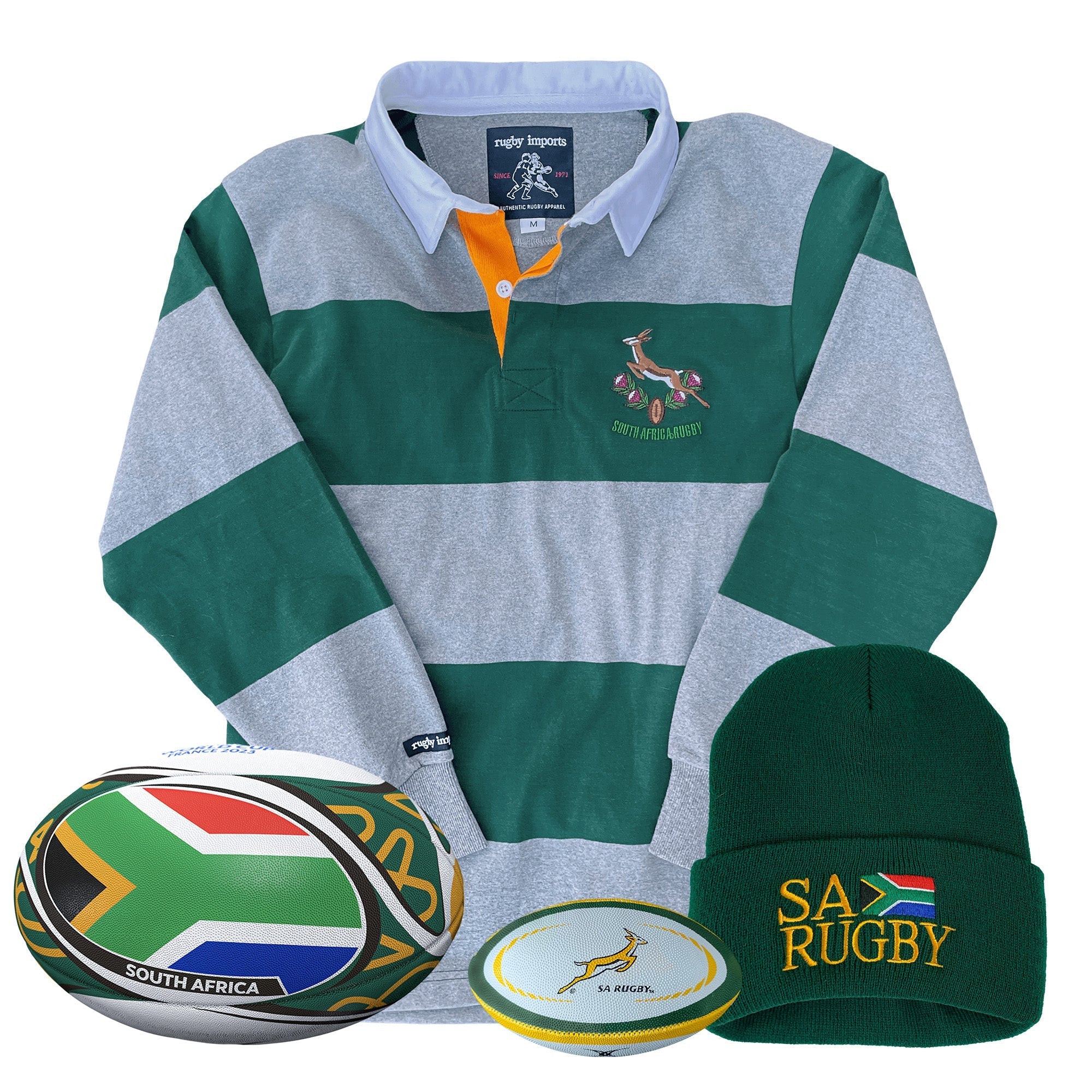 South Africa Springboks Rugby Gear & Apparel - Rugby Imports