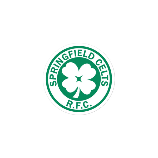 Springfield Rugby Logo Springfield Celts Stickers - Rugby Imports