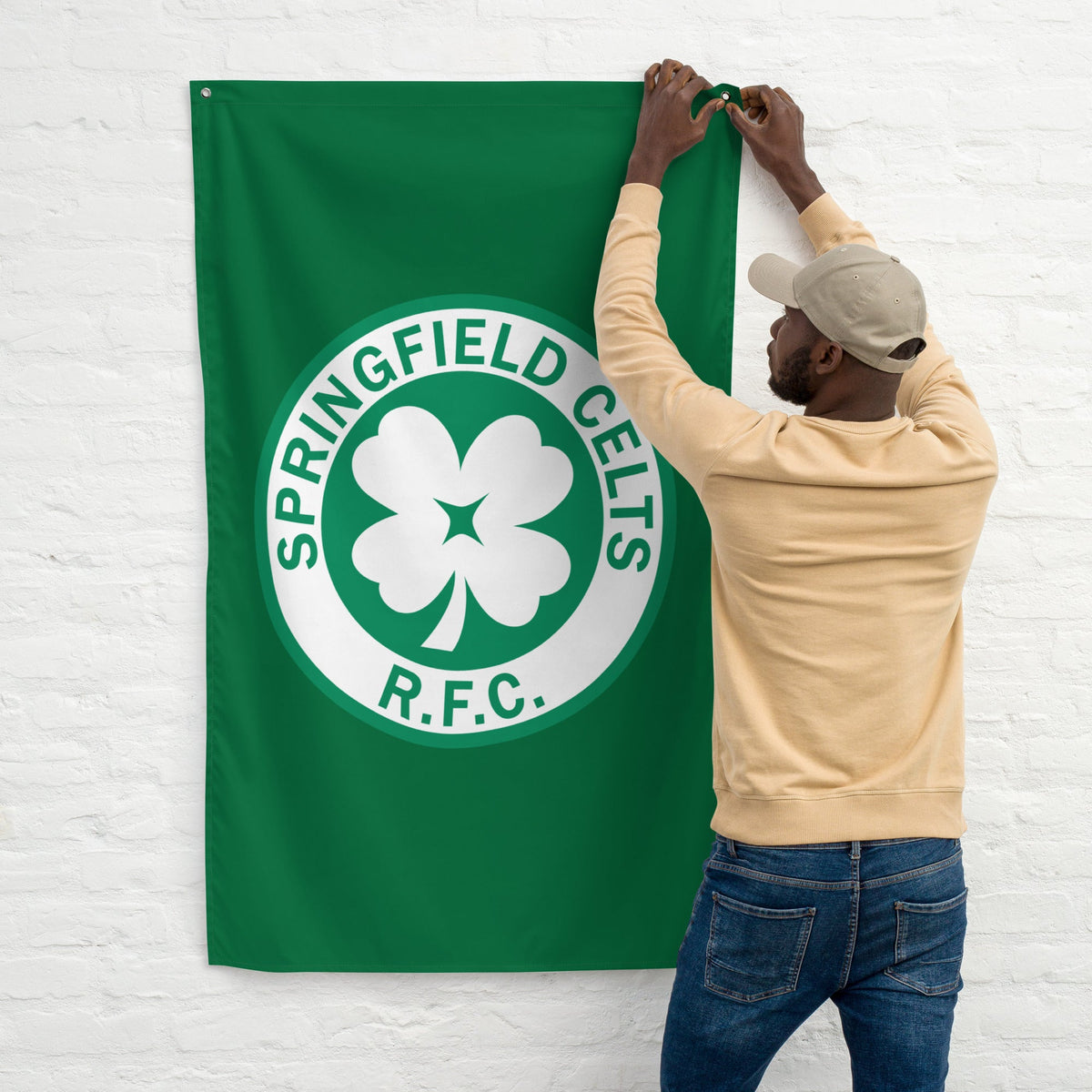 Rugby Imports Springfield Celts Wall Flag