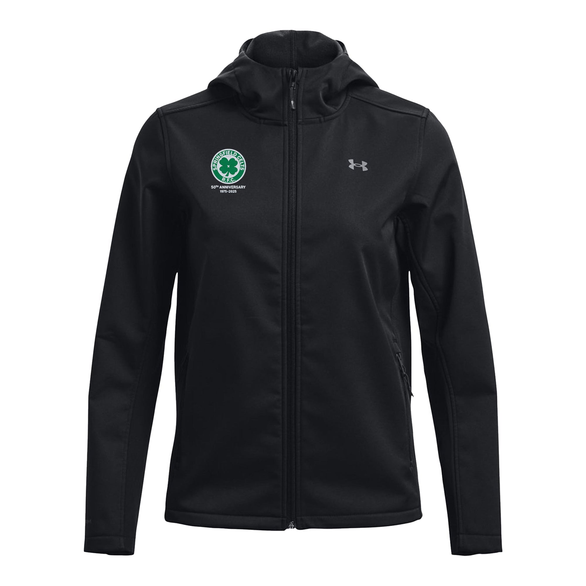 Rugby Imports Springfield Celts Women's Coldgear Hooded Infrared Jacket