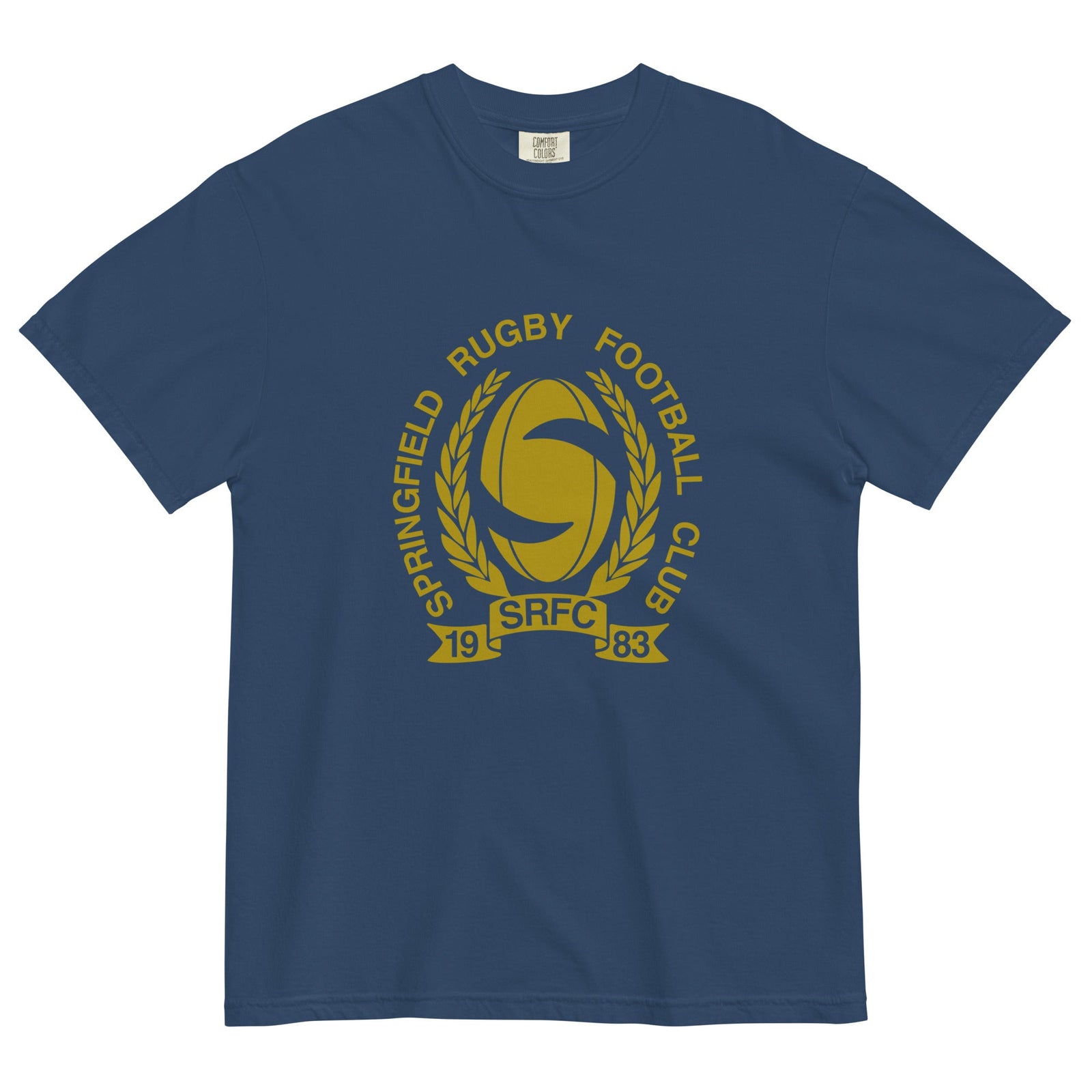 Rugby Imports Springfield RFC Garment Dyed T-Shirt
