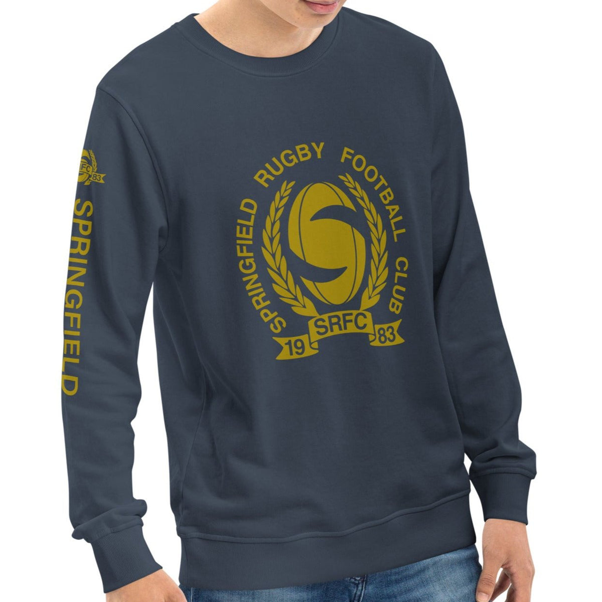 Rugby Imports Springfield RFC Retro Crewneck