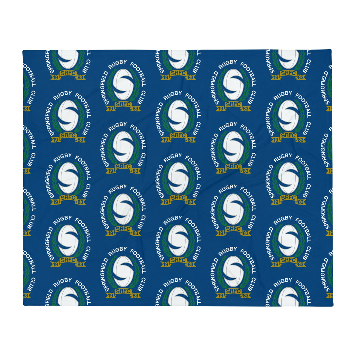 Rugby Imports Springfield RFC Throw Blanket