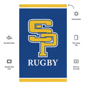 Rugby Imports SPS Wolves Rugby Wall Flag