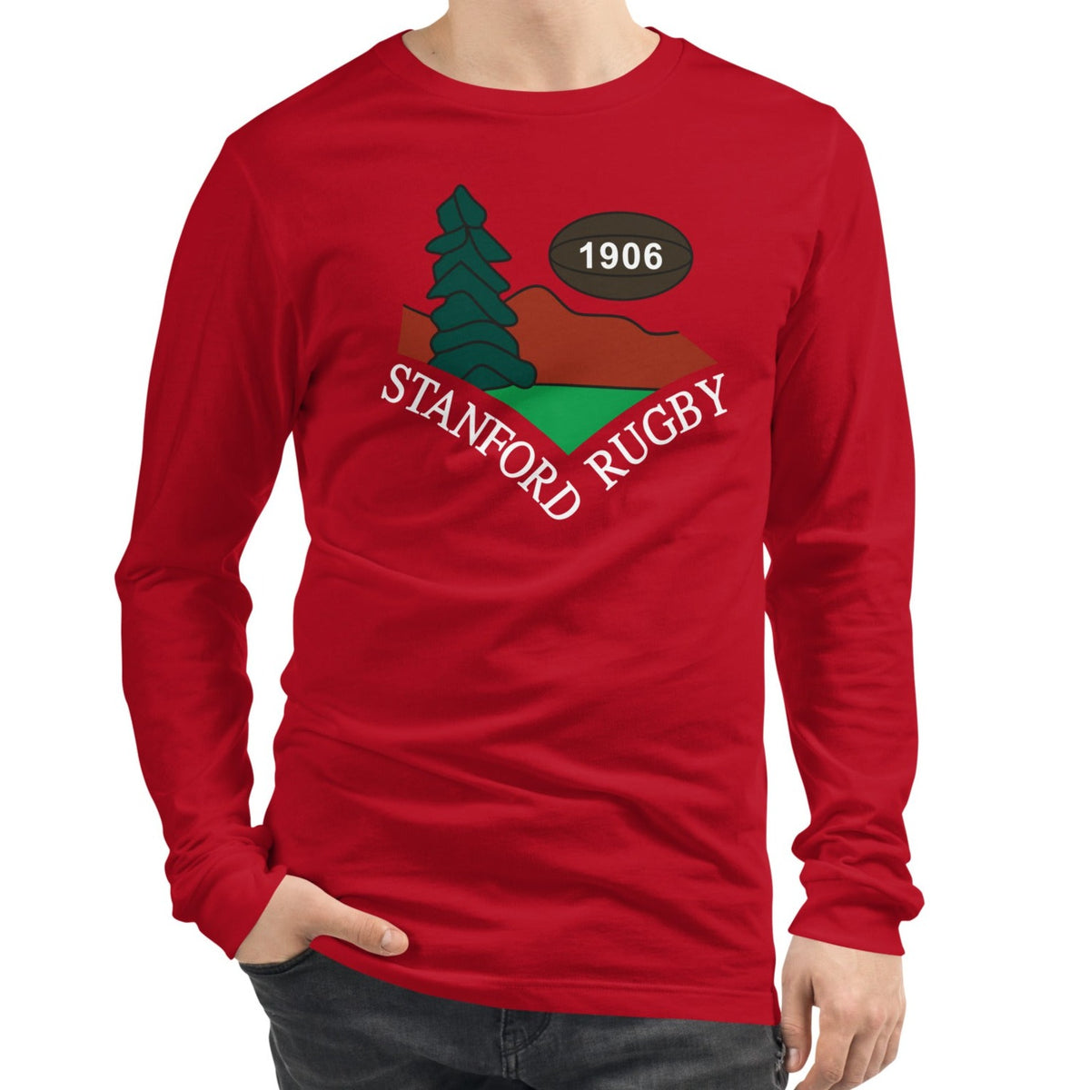 Rugby Imports Stanford Rugby Long Sleeve Tee