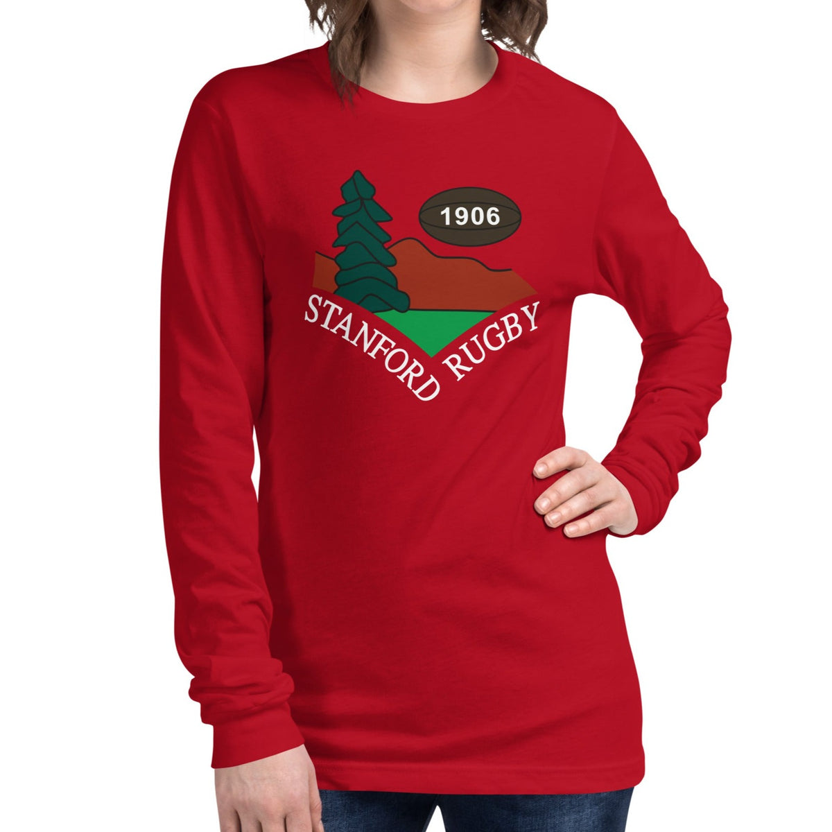 Rugby Imports Stanford Rugby Long Sleeve Tee