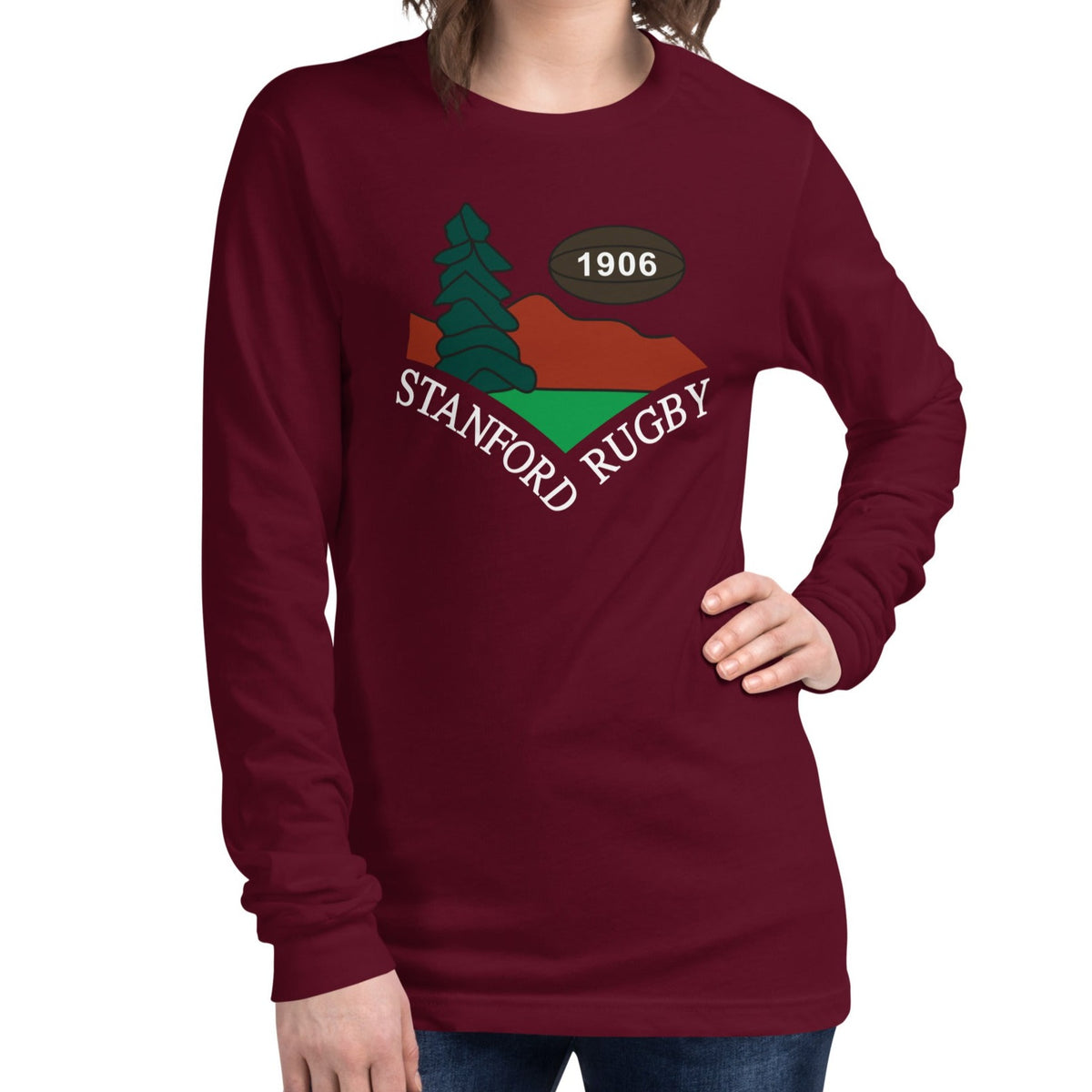 Rugby Imports Stanford Rugby Long Sleeve Tee