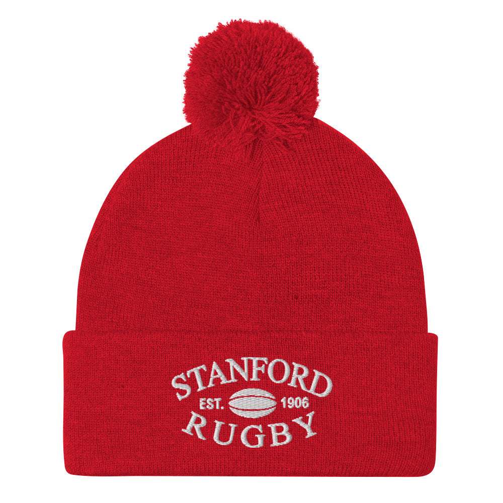 Rugby Imports Stanford Rugby Pom-Pom Beanie