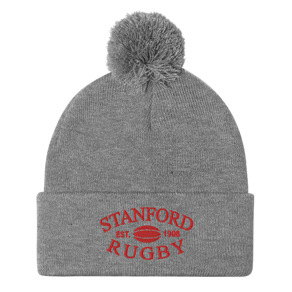 Rugby Imports Stanford Rugby Pom-Pom Beanie