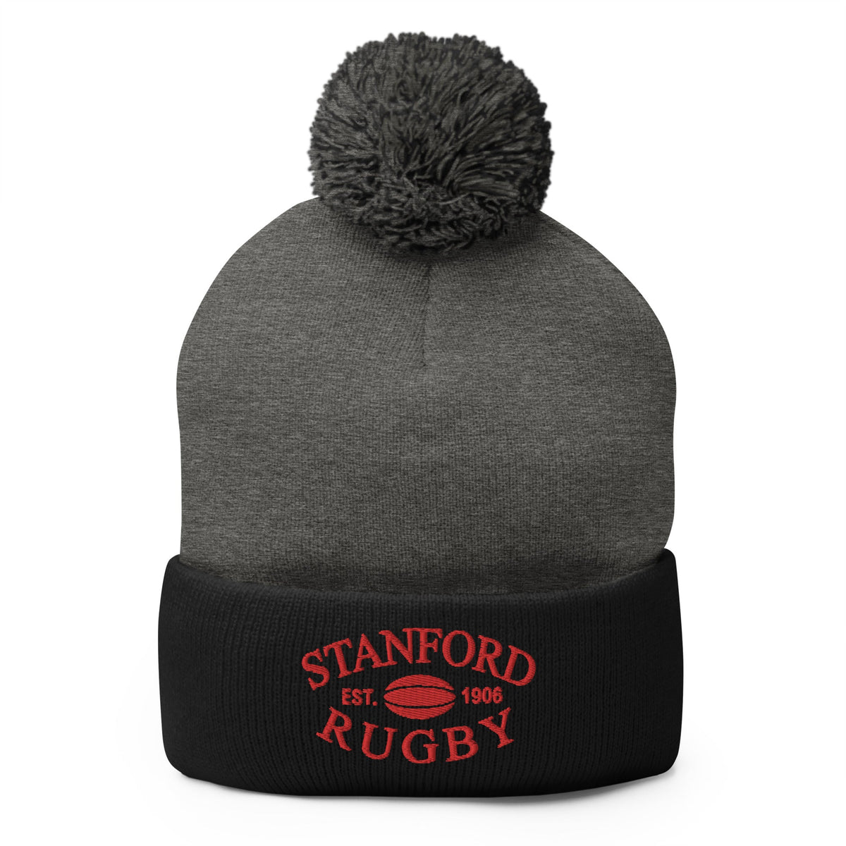 Rugby Imports Stanford Rugby Pom-Pom Beanie