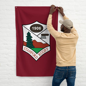 Rugby Imports Stanford Rugby Wall Flag