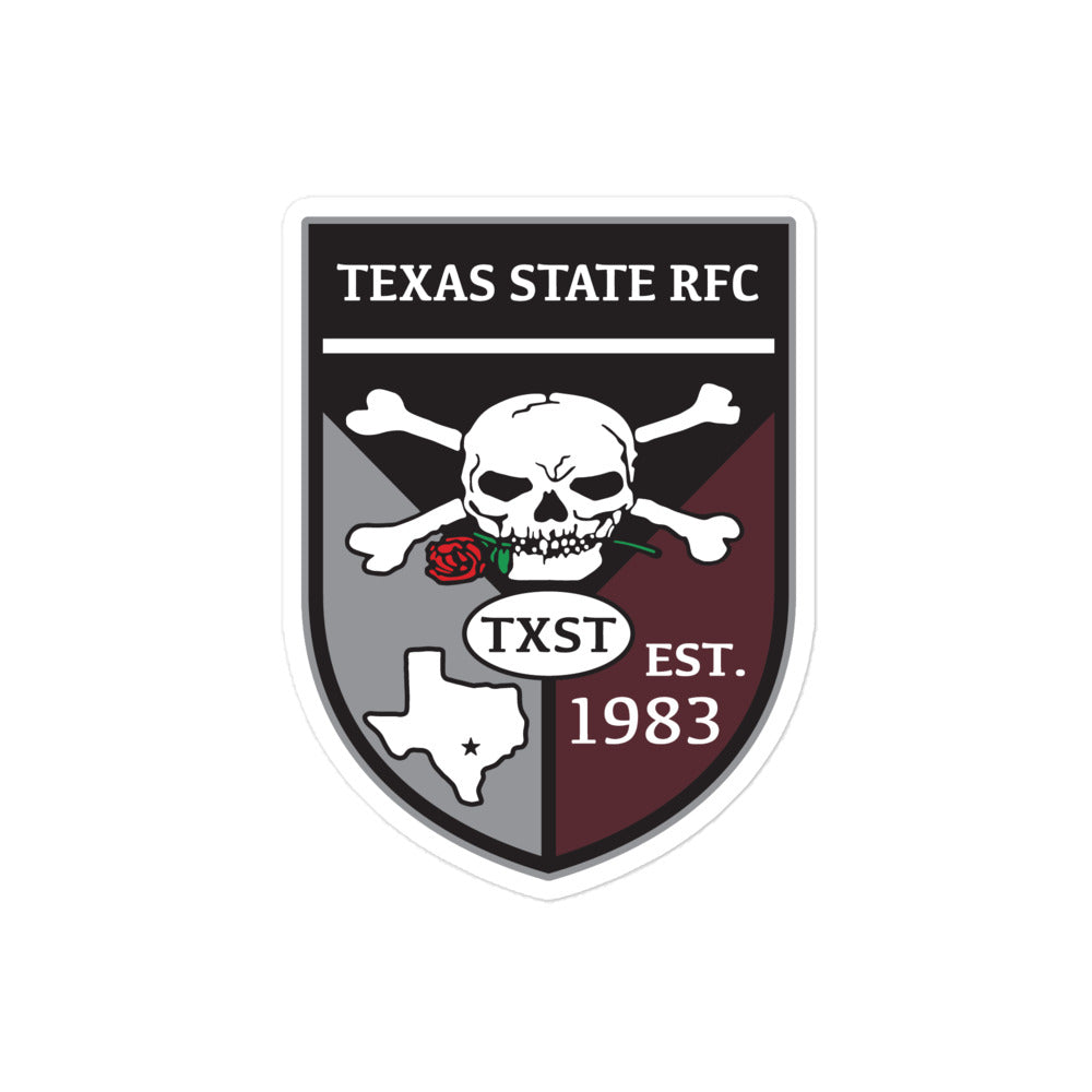 Rugby Imports Texas State Rugby Stickers