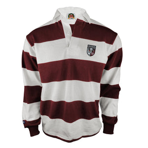 Rugby Imports Texas State Rugby Traditional 4 Inch Stripe Rugby Jersey