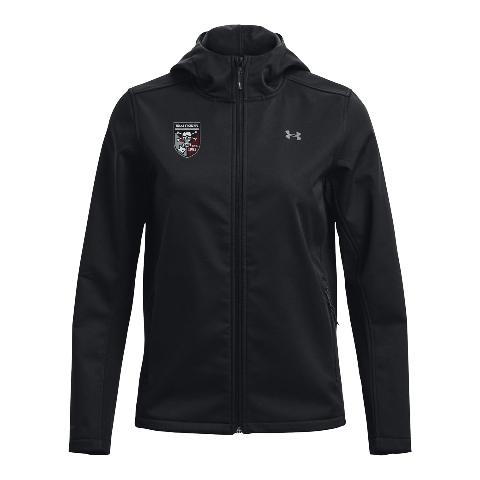 Rugby Imports Texas State Rugby Women's Coldgear Hooded Infrared Jacket
