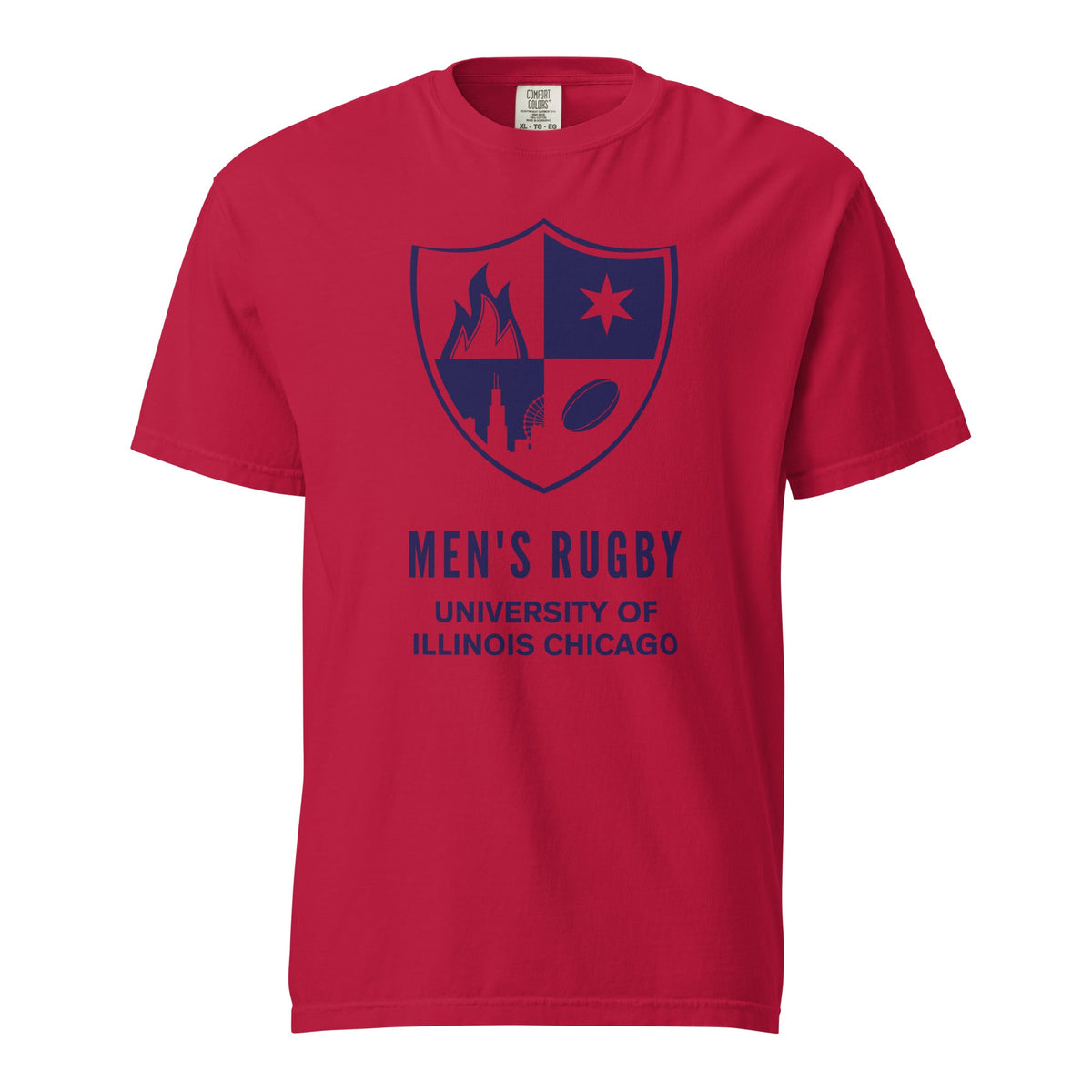 Rugby Imports UIC Men's Rugby Garment Dyed T-Shirt