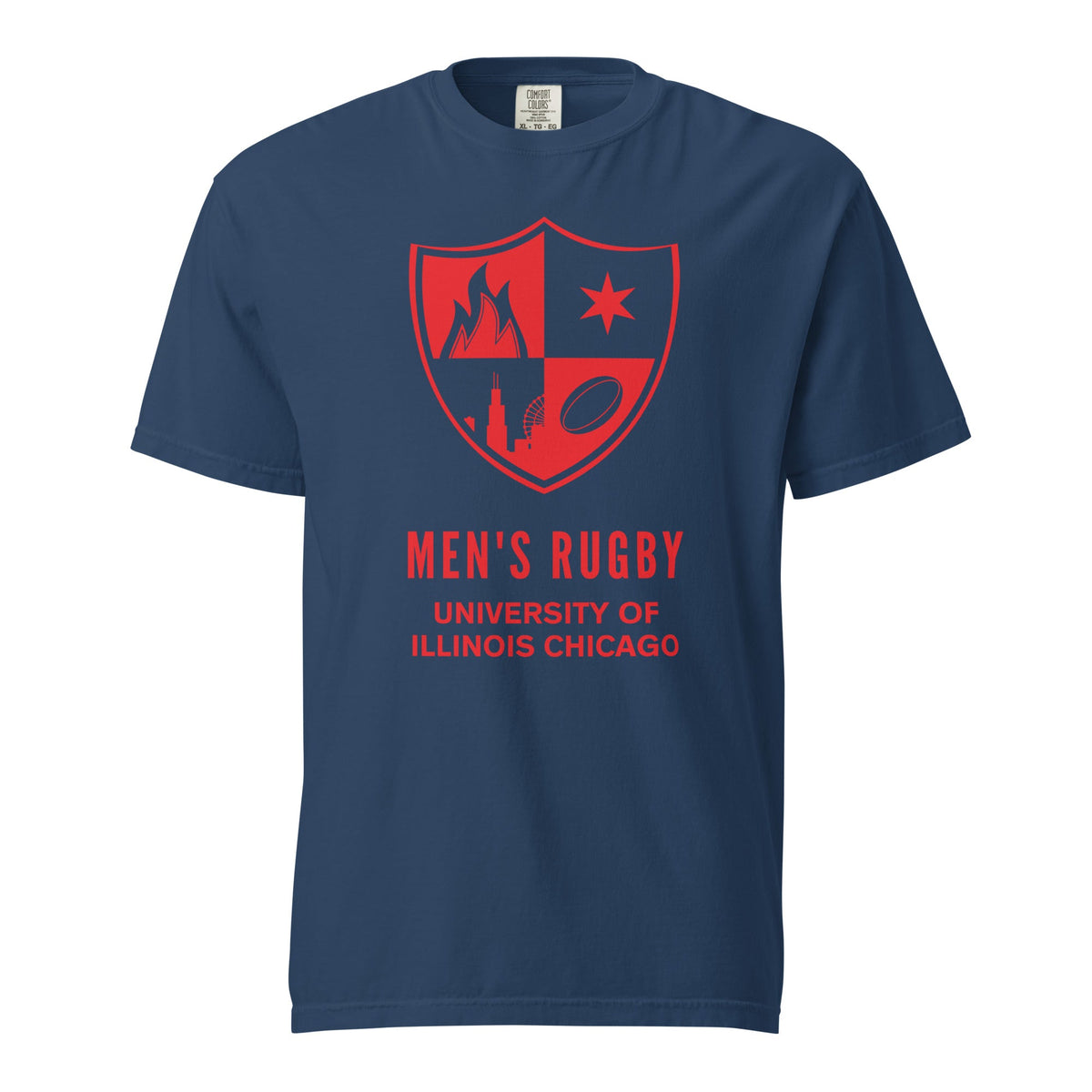 Rugby Imports UIC Men's Rugby Garment Dyed T-Shirt