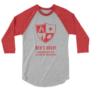 Rugby Imports UIC Men's Rugby Raglan 3/4 Sleeve Tee