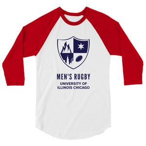 Rugby Imports UIC Men's Rugby Raglan 3/4 Sleeve Tee