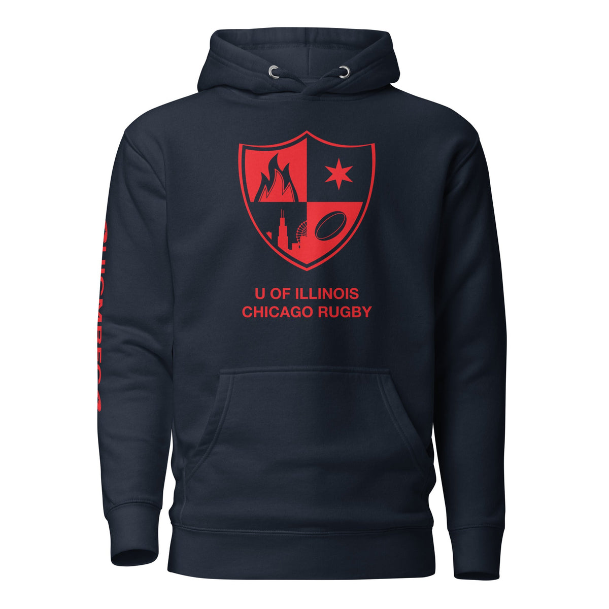 Rugby Imports UIC Men's Rugby Retro Hoodie