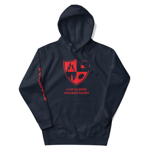 Rugby Imports UIC Men's Rugby Retro Hoodie
