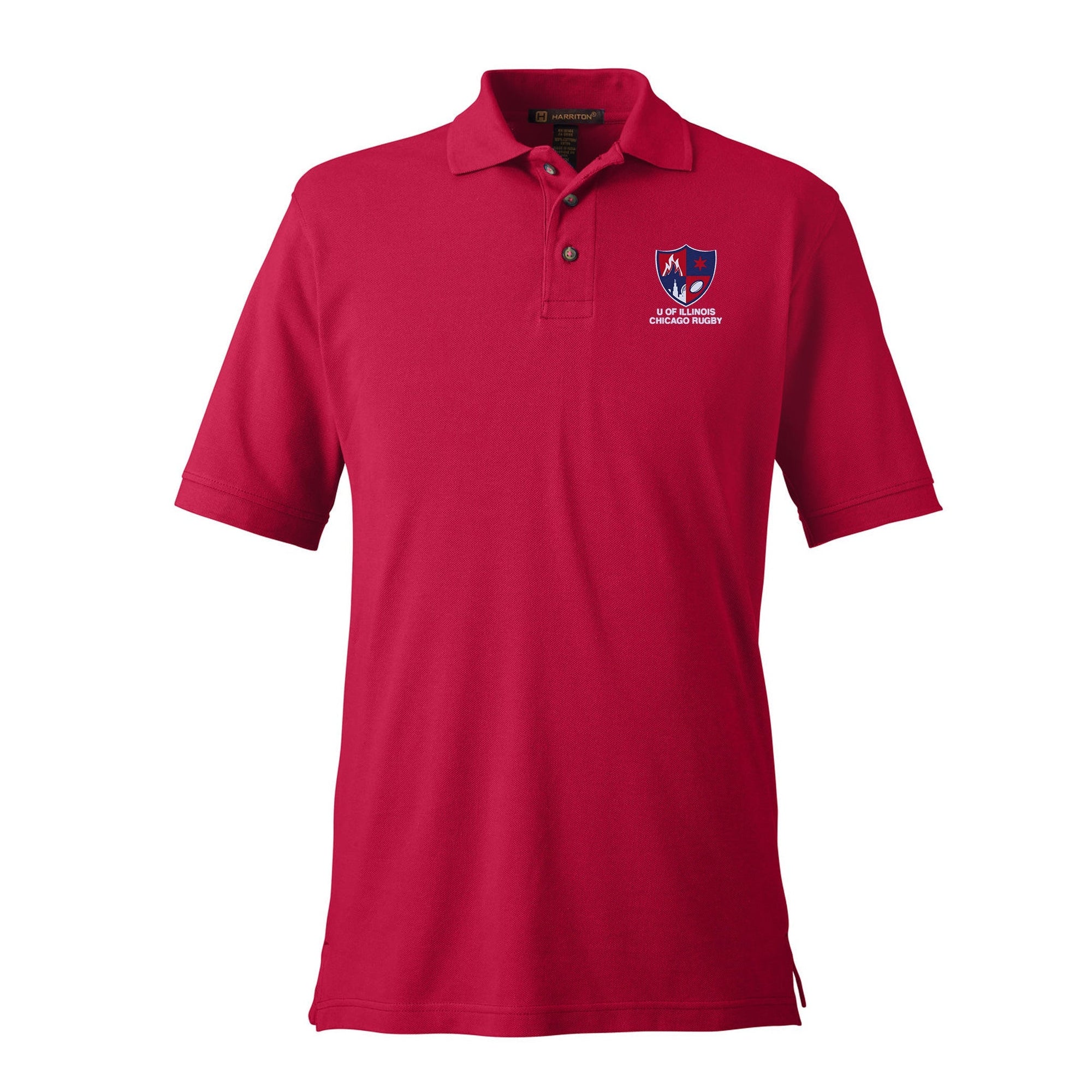 Rugby Imports UIC Men's Rugby Ringspun Cotton Polo