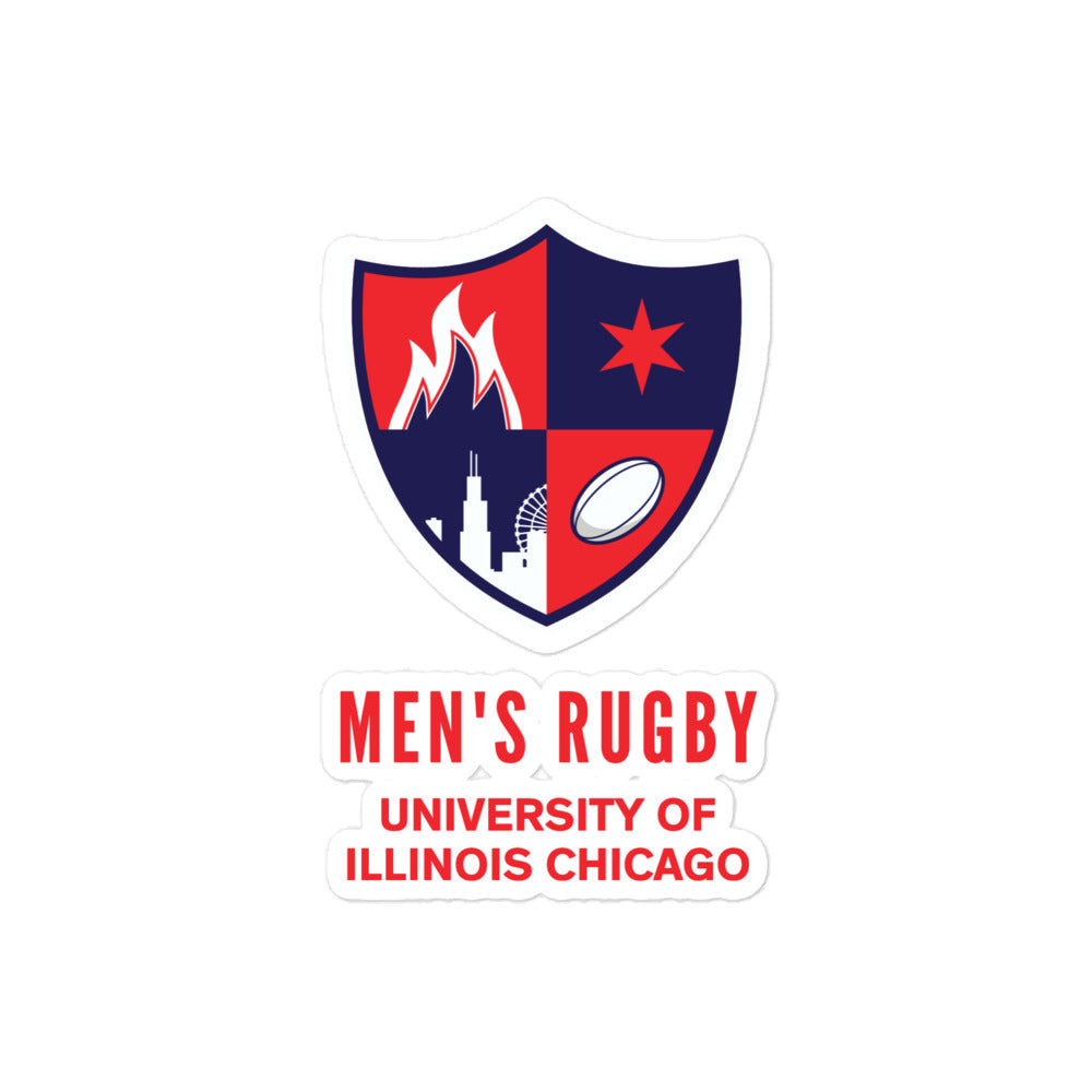 Rugby Imports UIC Men's Rugby Stickers