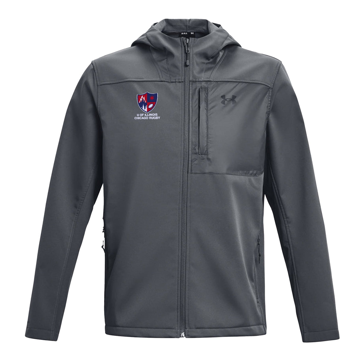 Rugby Imports UIC Men's Rugby UA CGI Hooded Jacket
