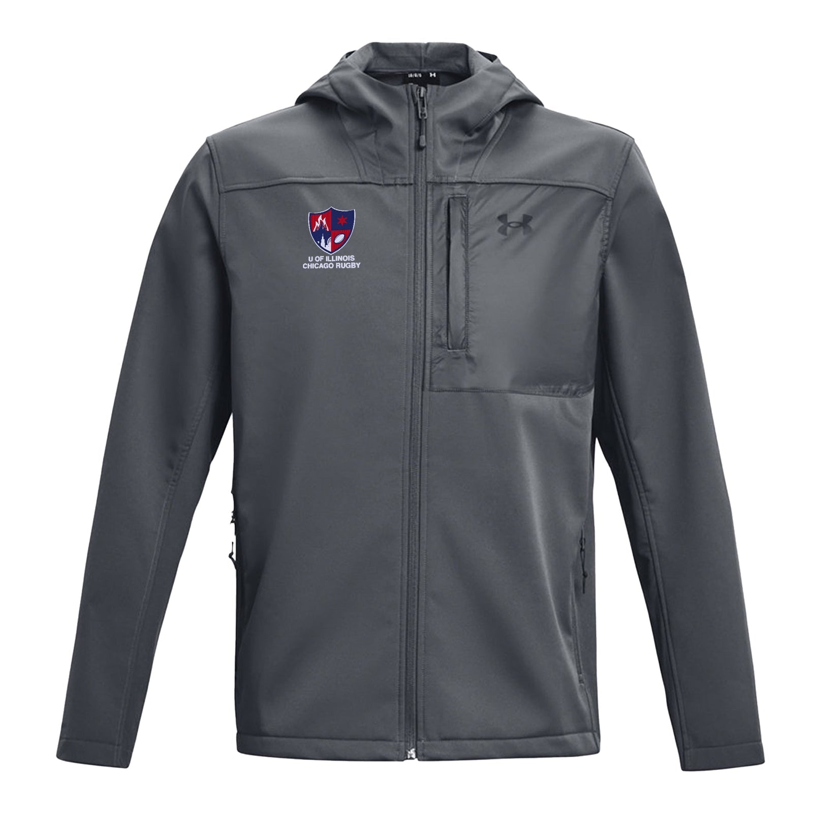 Rugby Imports UIC Men's Rugby UA CGI Hooded Jacket
