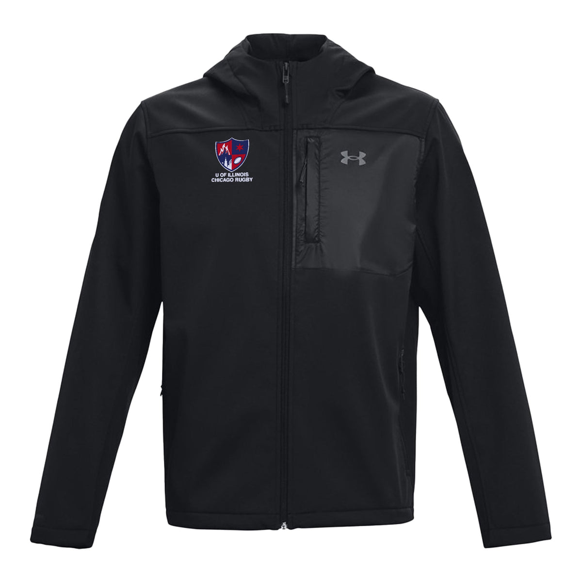 Rugby Imports UIC Men's Rugby UA CGI Hooded Jacket