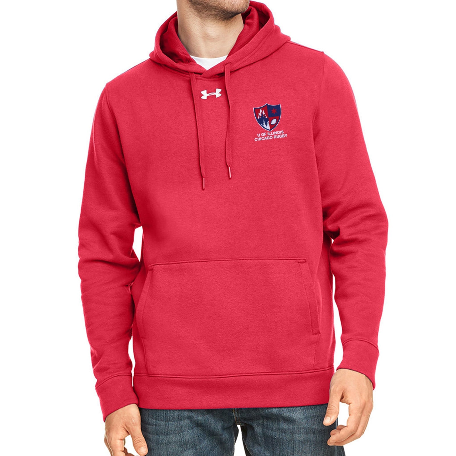 Rugby Imports UIC Men's Rugby UA Hustle Hoodie