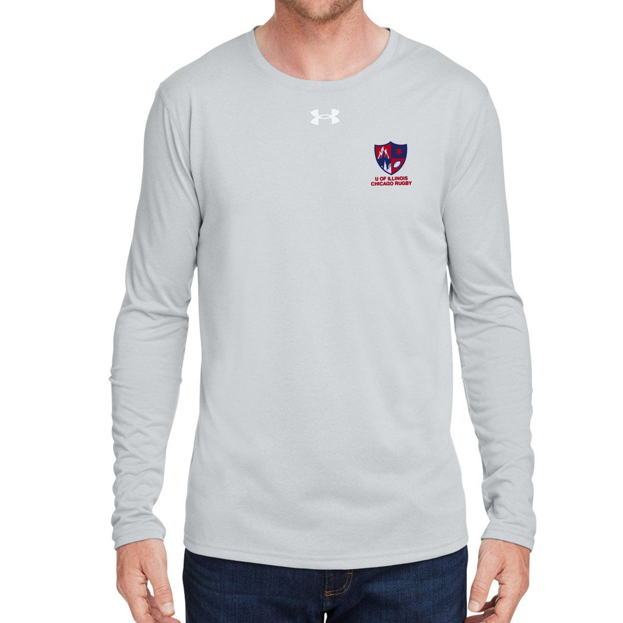 Rugby Imports UIC Men's Rugby UA Team Tech LS T-Shirt