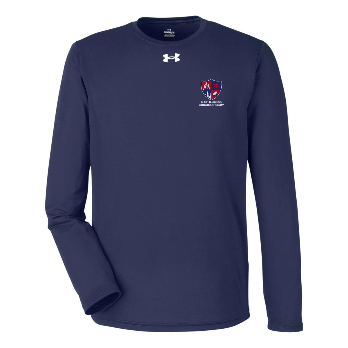 Rugby Imports UIC Men's Rugby UA Team Tech LS T-Shirt