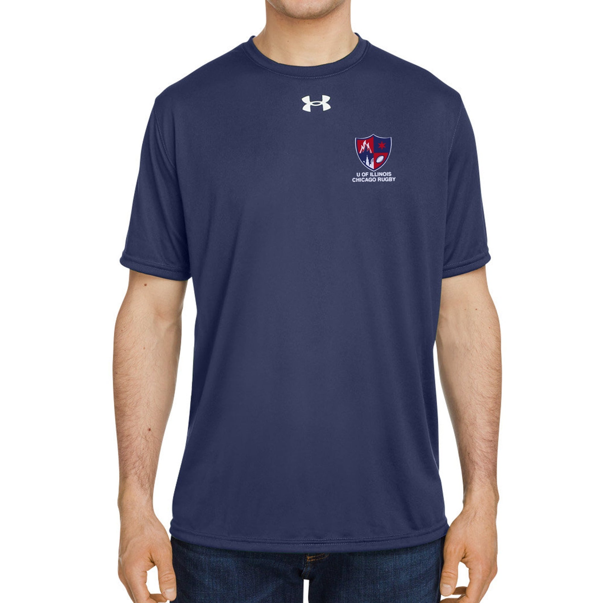 Rugby Imports UIC Men's Rugby UA Team Tech T-Shirt