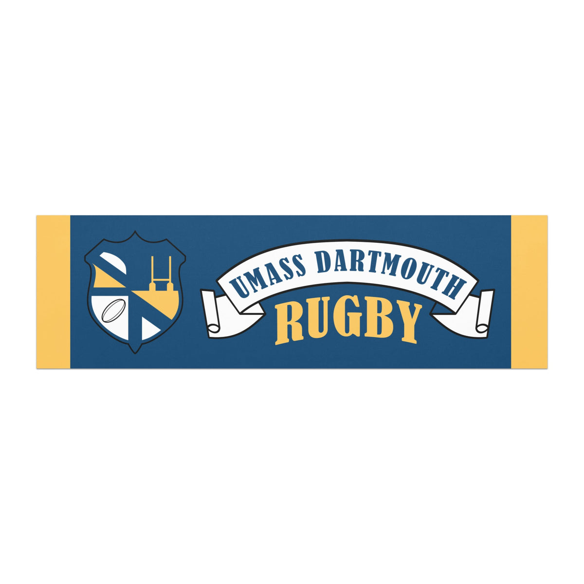 Rugby Imports UMass Dartmouth Rugby Car Magnet