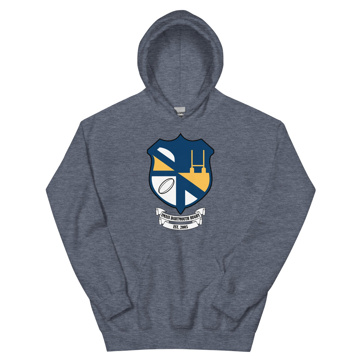 Rugby Imports UMass Dartmouth Rugby Heavy Blend Hoodie