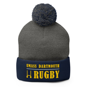 Rugby Imports UMass Dartmouth Rugby Pom Beanie