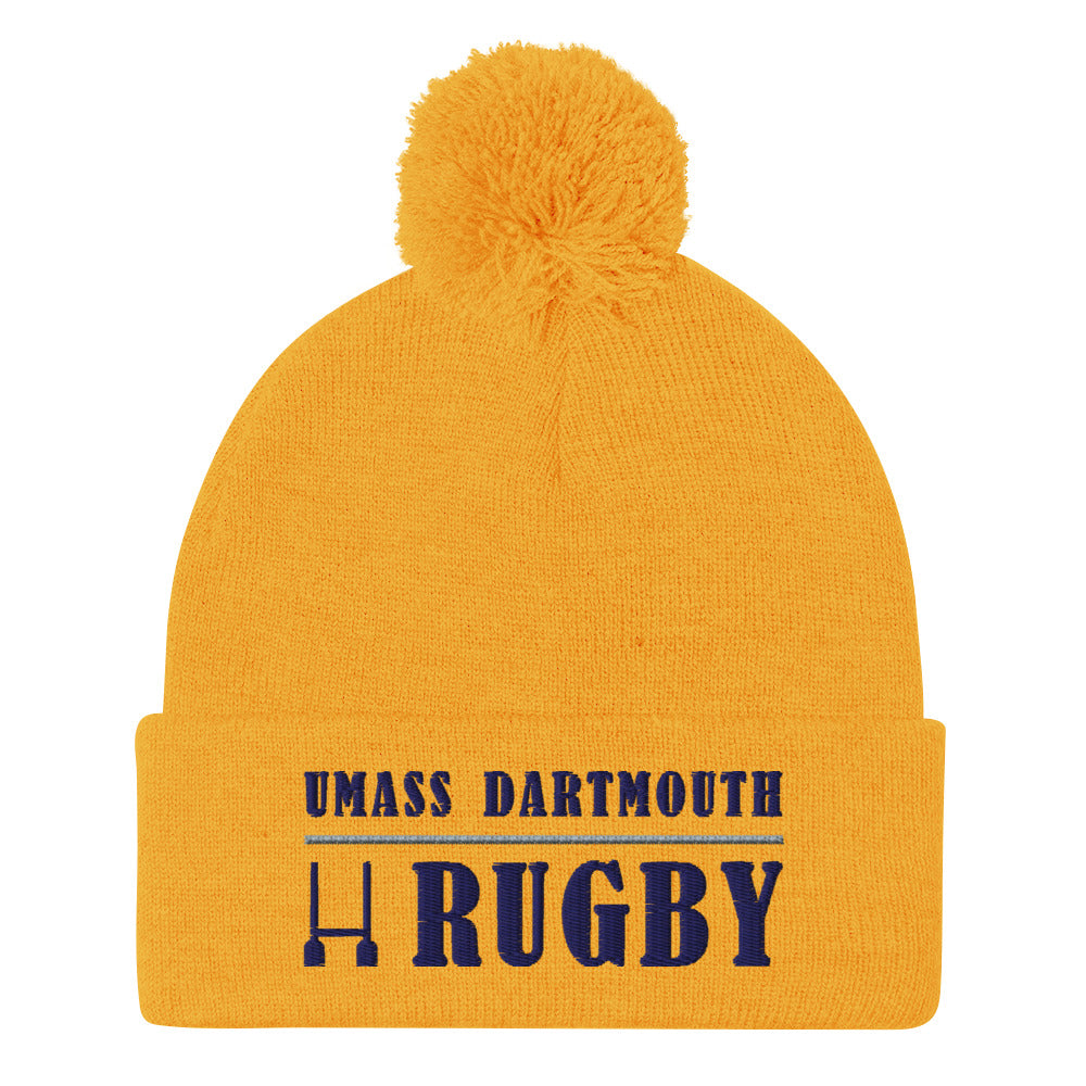 Rugby Imports UMass Dartmouth Rugby Pom Beanie