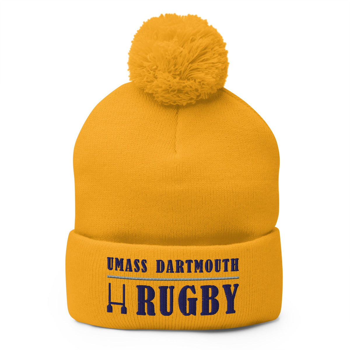 Rugby Imports UMass Dartmouth Rugby Pom Beanie