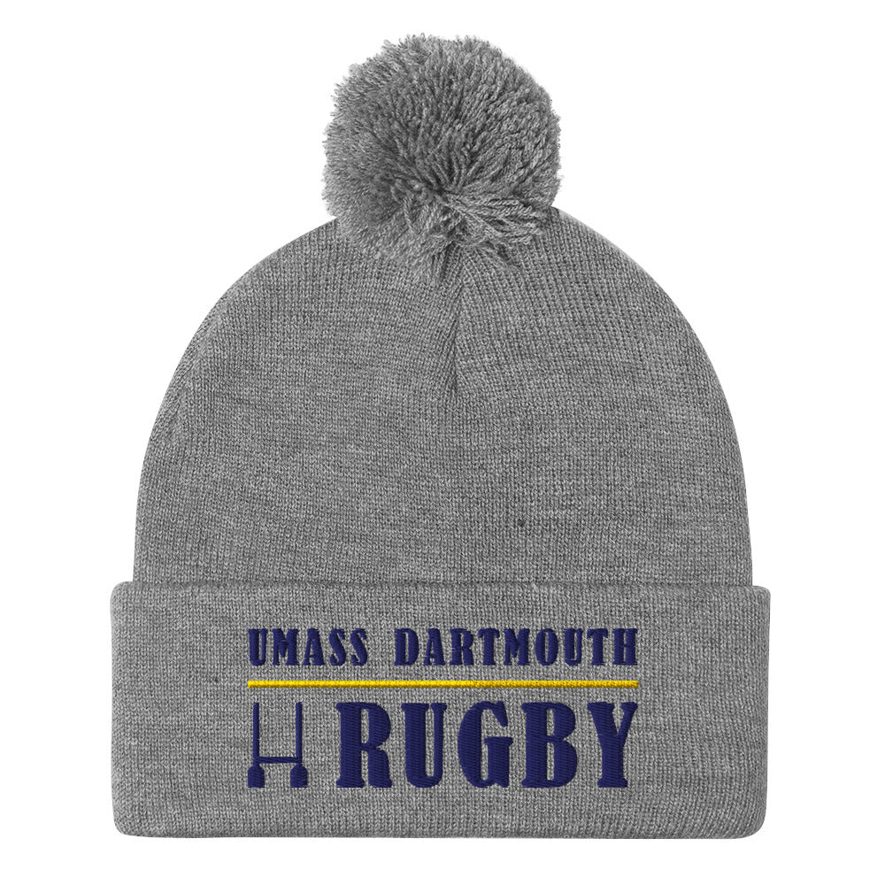 Rugby Imports UMass Dartmouth Rugby Pom Beanie