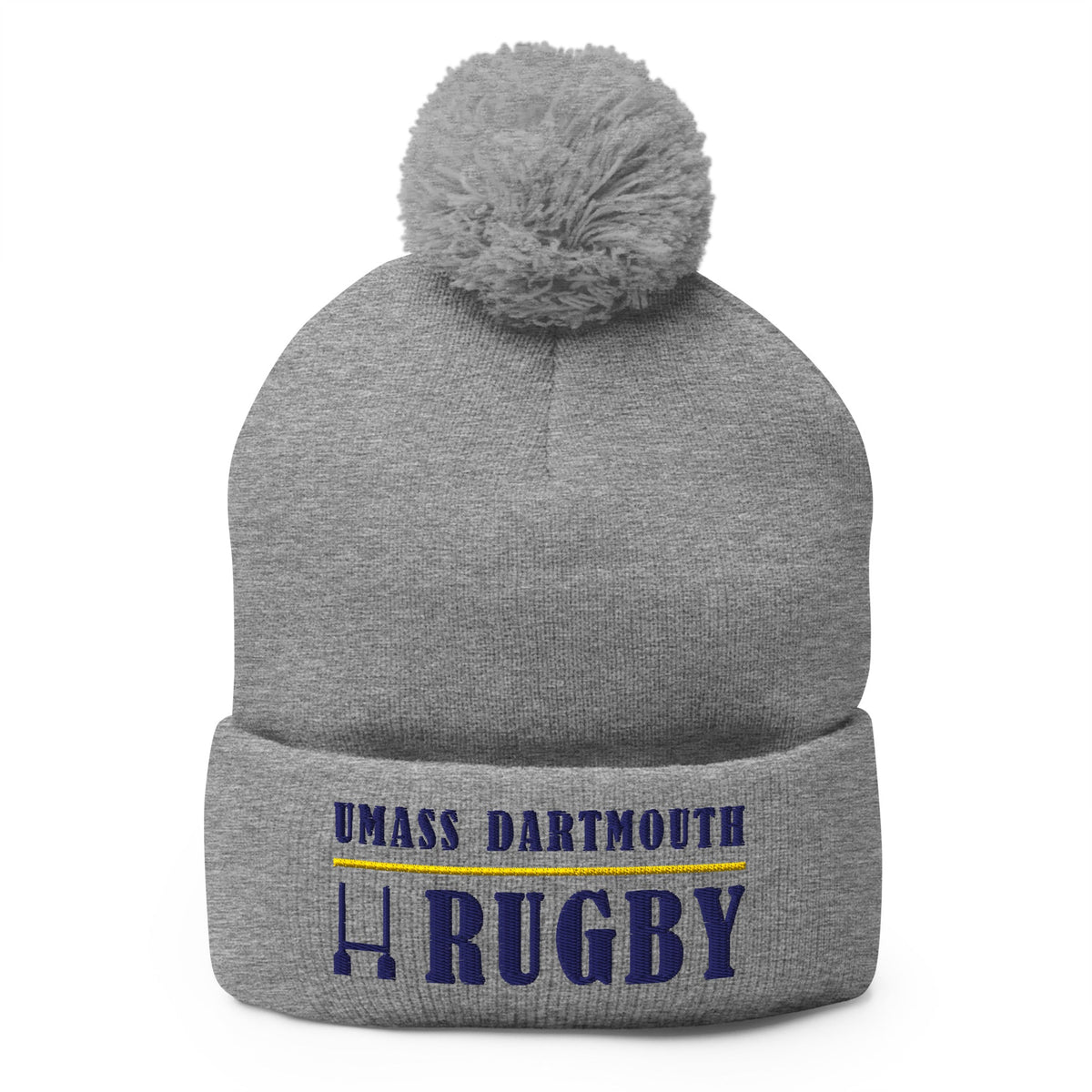 Rugby Imports UMass Dartmouth Rugby Pom Beanie