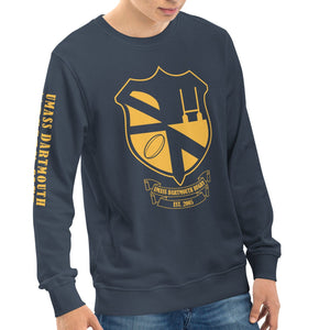 Rugby Imports UMass Dartmouth Rugby Retro Crewneck