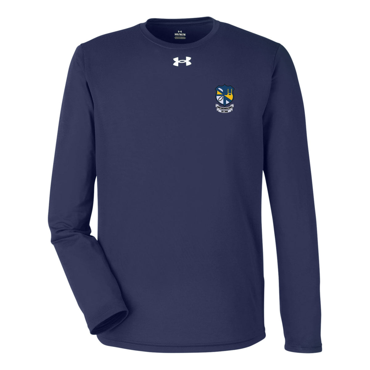 Rugby Imports UMass Dartmouth Rugby UA Team Tech LS T-Shirt