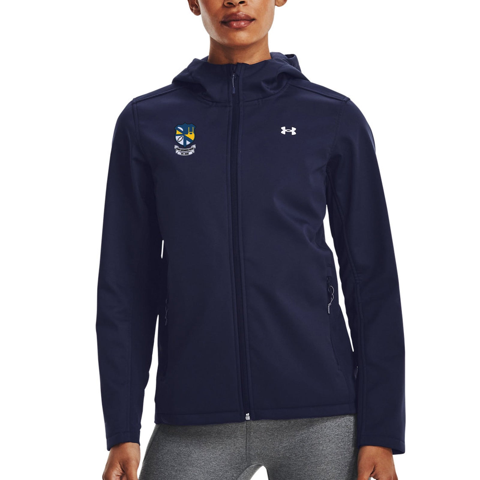 Rugby Imports UMass Dartmouth Rugby UA Women's CGI Hooded Jacket