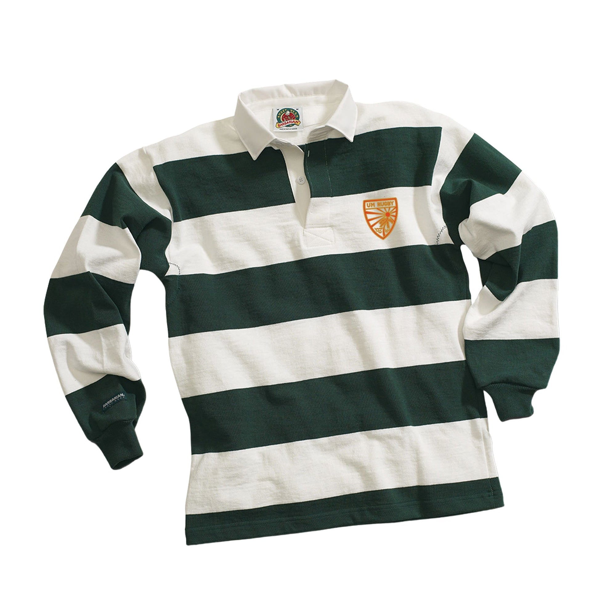 Rugby Imports UMiami Rugby 4 Inch Stripe Jersey