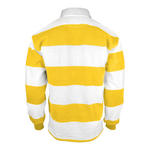 Rugby Imports UMiami Rugby Casual Weight Stripe Jersey