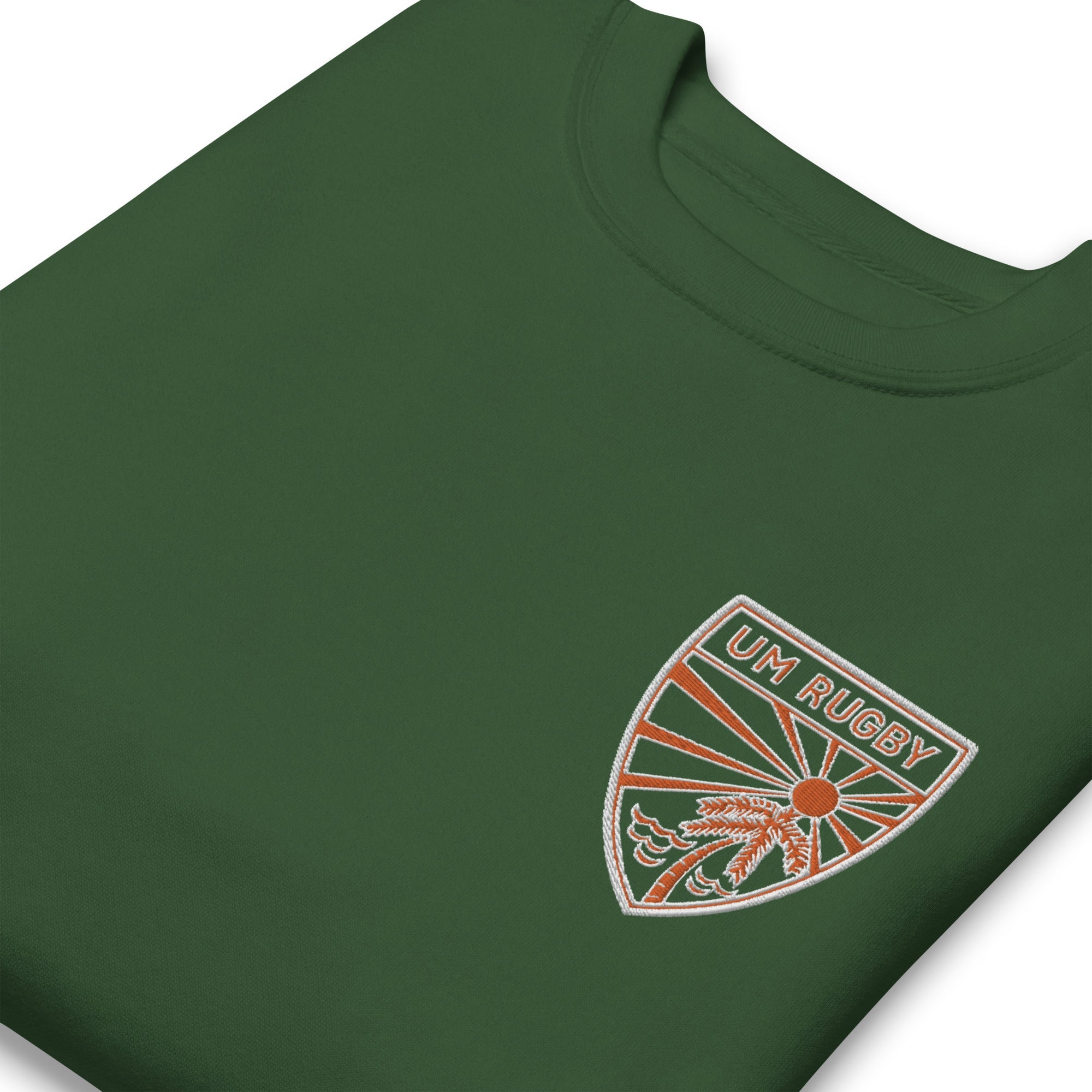 Rugby Imports UMiami Rugby Embroidered Crewneck