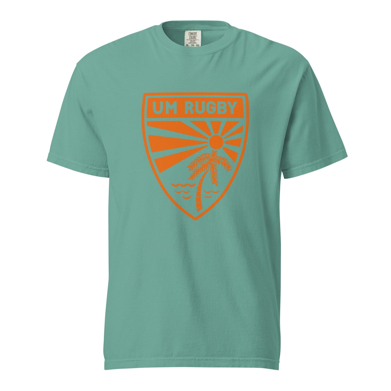 Rugby Imports UMiami Rugby Garment Dyed T-Shirt